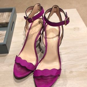 Jessica Simpson pink heels. Size 8 1/2